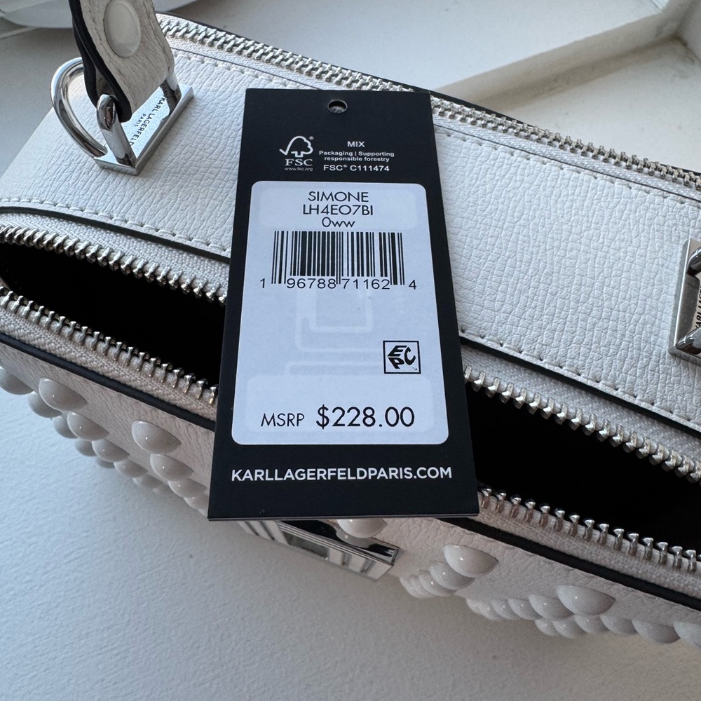 Karl Lagerfeld Simone Top Handle Bag - Picture 6 of 11